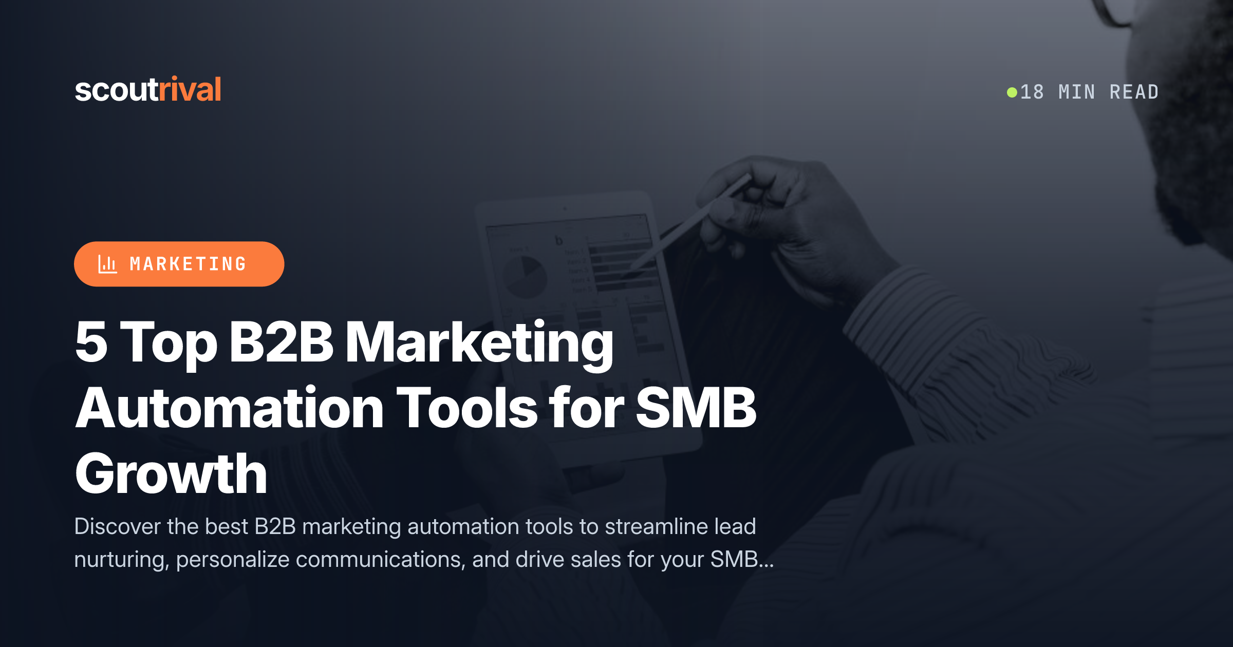 5 Top B2B Marketing Automation Tools for SMB Growth — cover