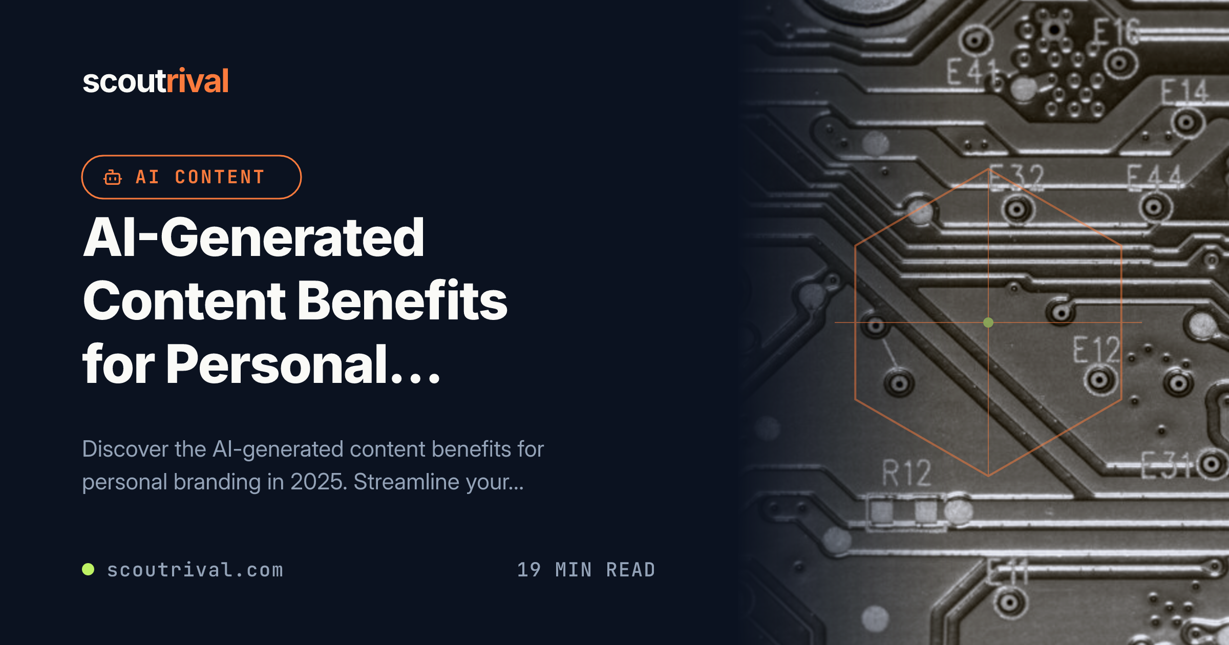 AI-Generated Content Benefits for Personal Branding: 2025 Guide — cover