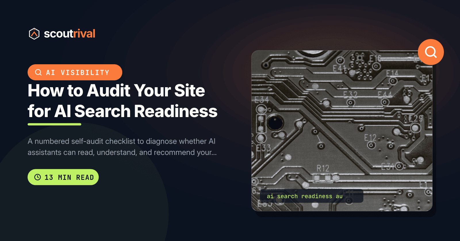 How to Audit Your Site for AI Search Readiness — cover