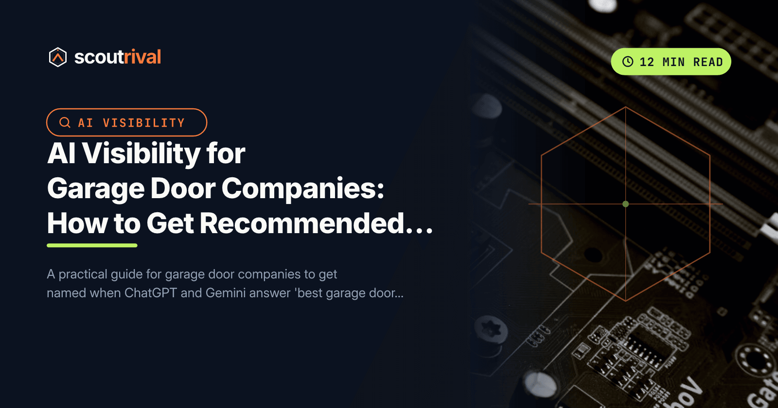 AI Visibility for Garage Door Companies: How to Get Recommended by ChatGPT — cover