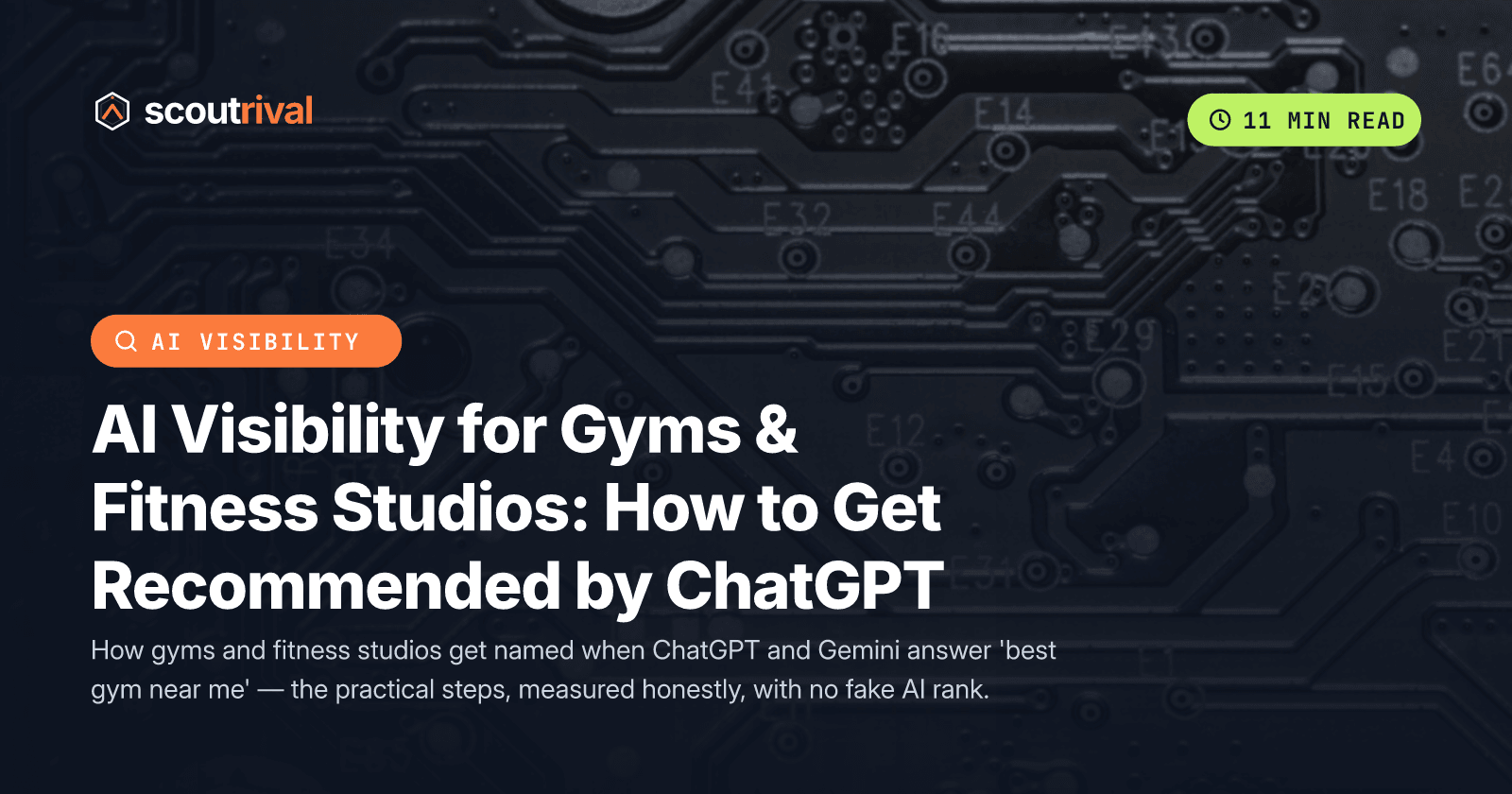 AI Visibility for Gyms & Fitness Studios: How to Get Recommended by ChatGPT — cover
