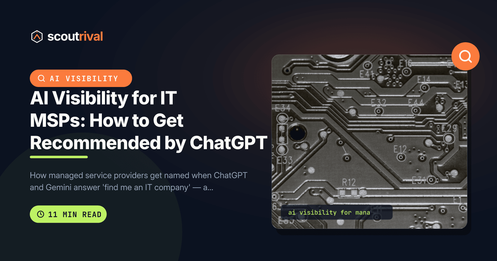 AI Visibility for IT MSPs: How to Get Recommended by ChatGPT — cover