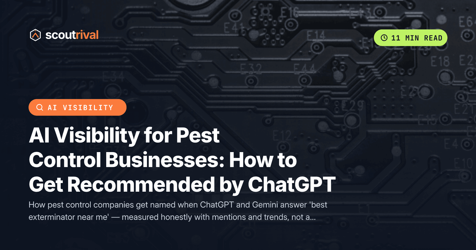 AI Visibility for Pest Control Businesses: How to Get Recommended by ChatGPT — cover