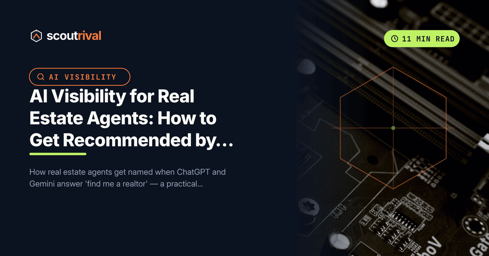 AI Visibility for Real Estate Agents: How to Get Recommended by ChatGPT — cover