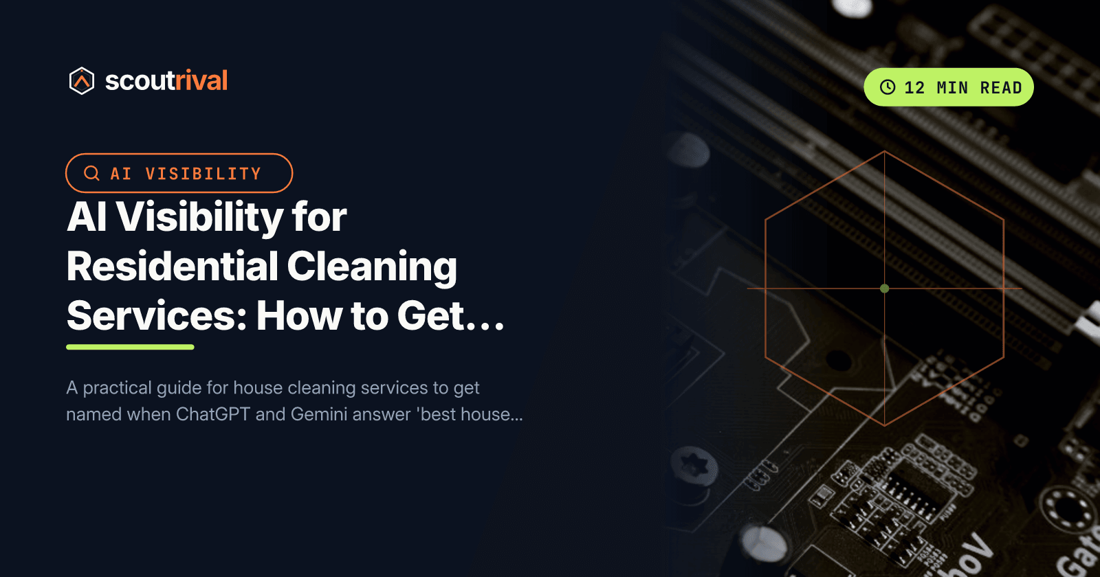 AI Visibility for Residential Cleaning Services: How to Get Recommended by ChatGPT — cover