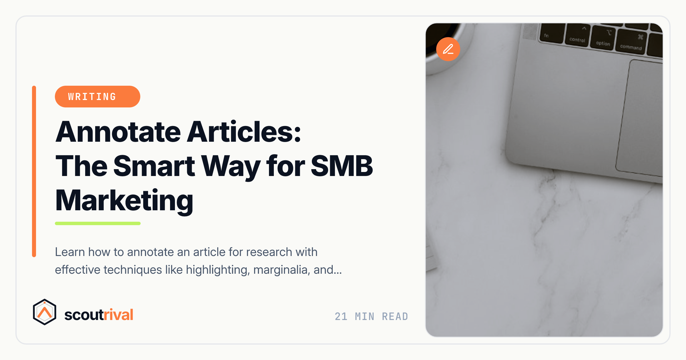 Annotate Articles: The Smart Way for SMB Marketing — cover