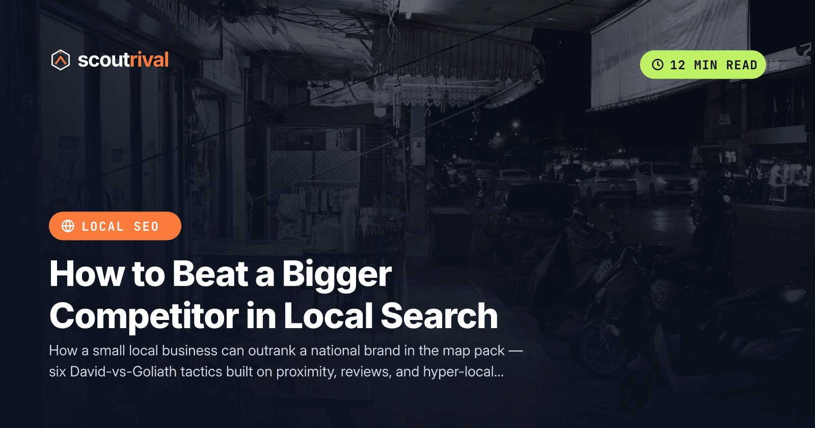 How to Beat a Bigger Competitor in Local Search — cover