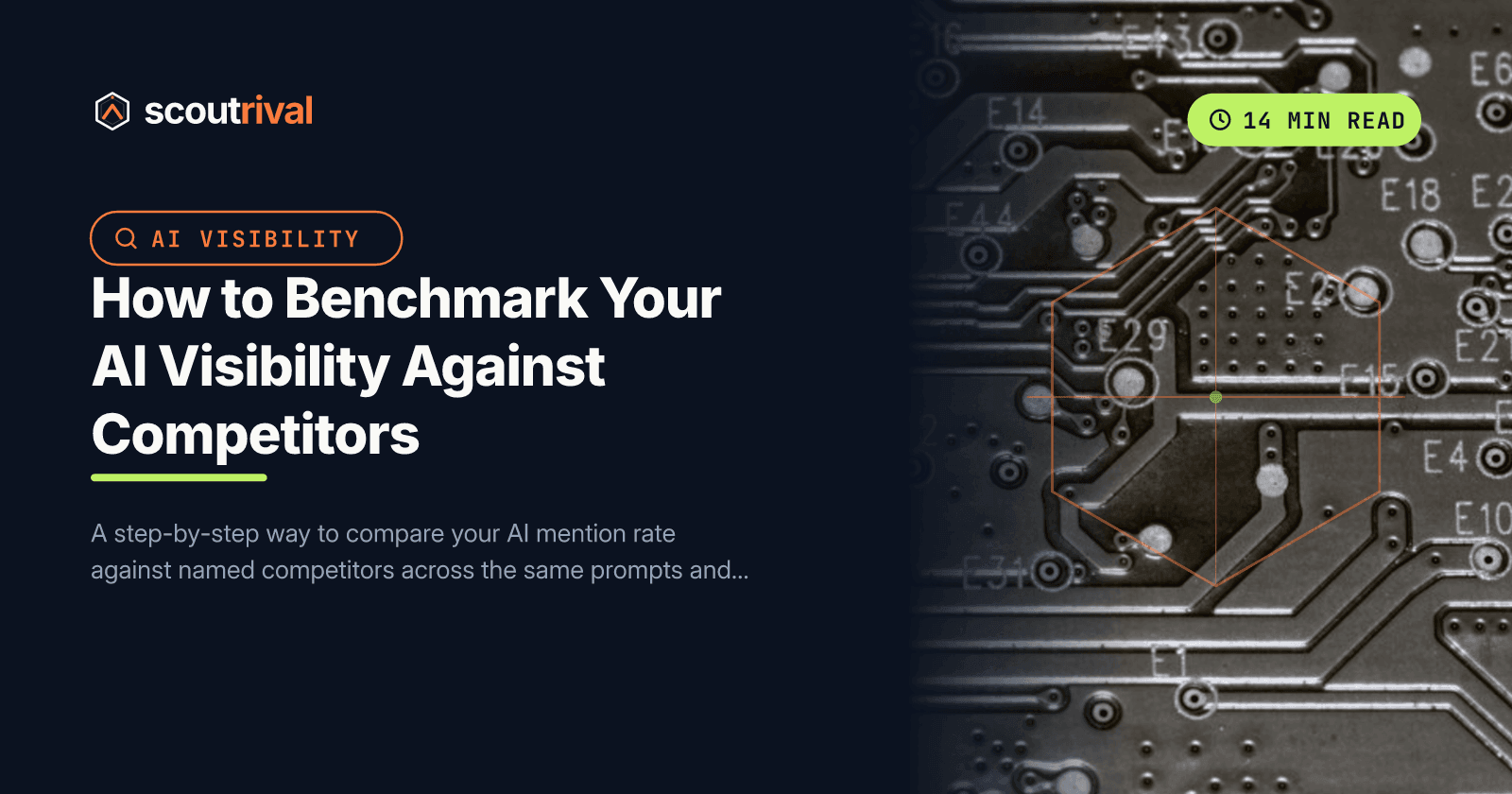How to Benchmark Your AI Visibility Against Competitors — cover