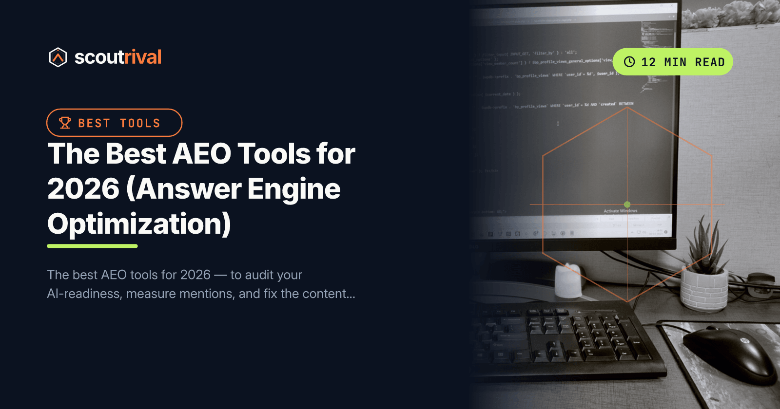 The Best AEO Tools for 2026 (Answer Engine Optimization) — cover
