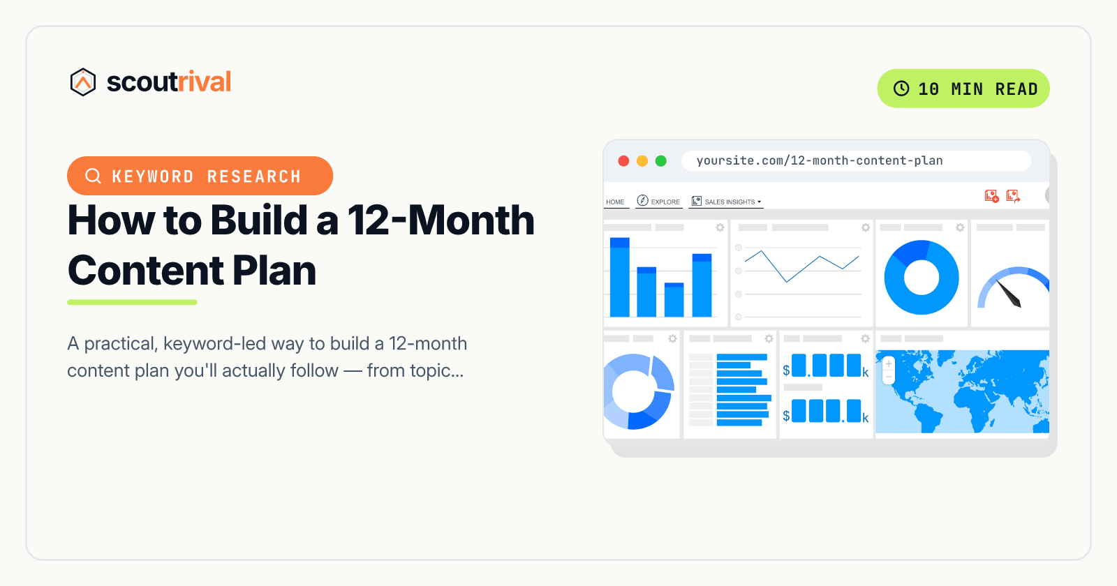 How to Build a 12-Month Content Plan — cover