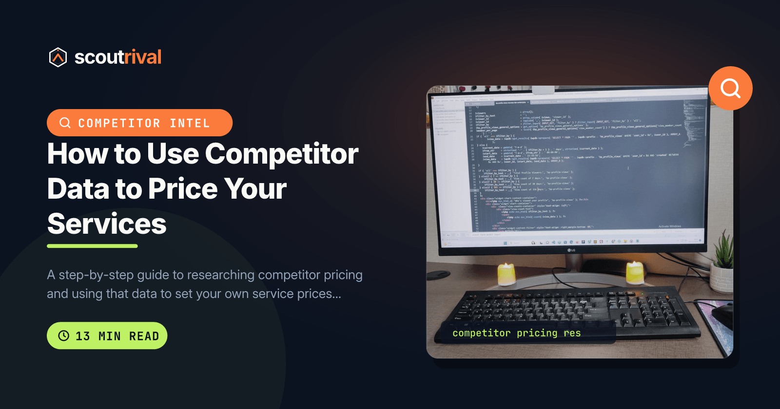 How to Use Competitor Data to Price Your Services — cover
