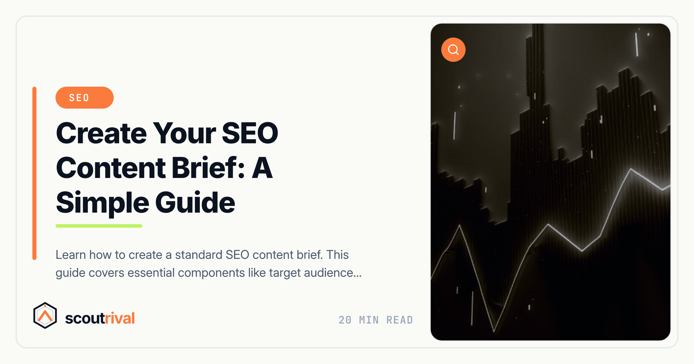 Create Your SEO Content Brief: A Simple Guide — cover