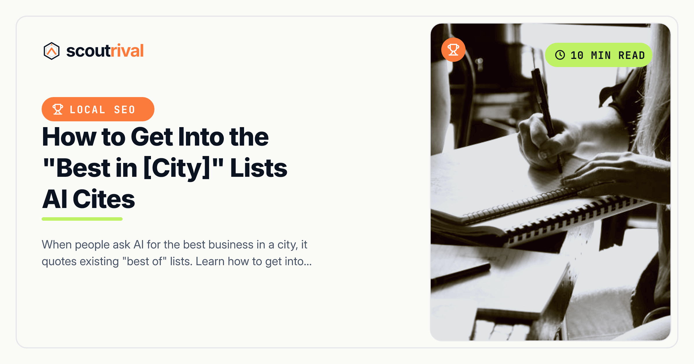 How to Get Into the \"Best in [City]\" Lists AI Cites — cover