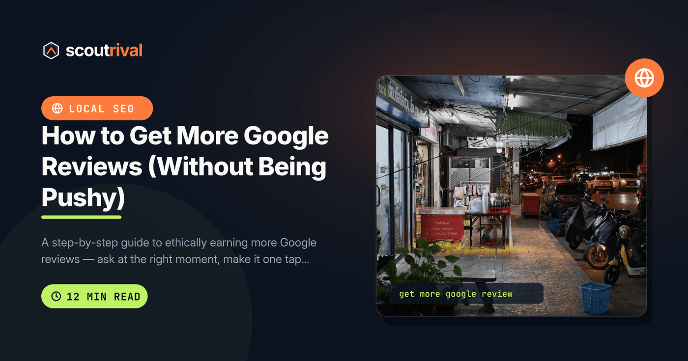 How to Get More Google Reviews (Without Being Pushy) — cover