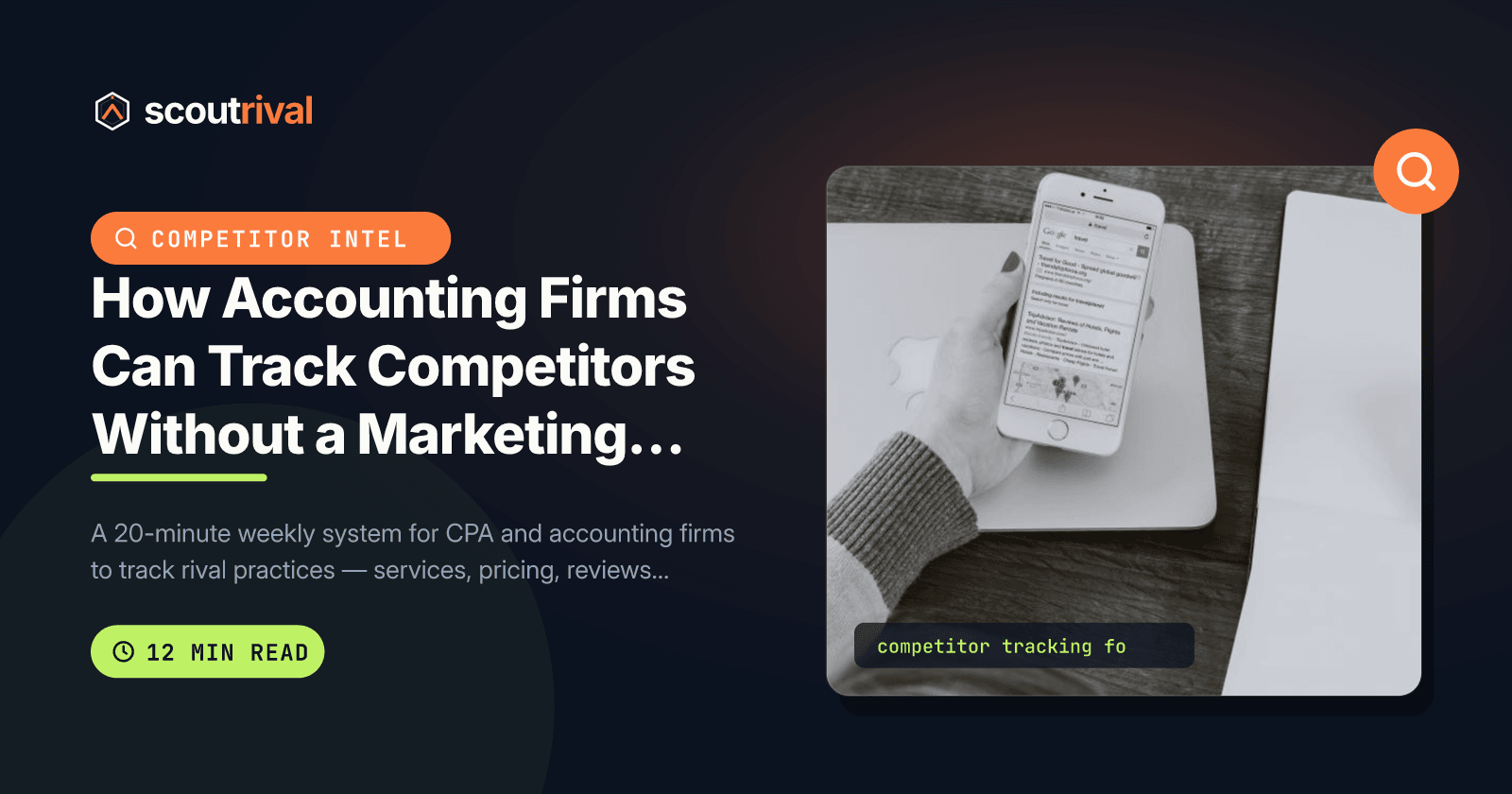 How Accounting Firms Can Track Competitors Without a Marketing Team — cover
