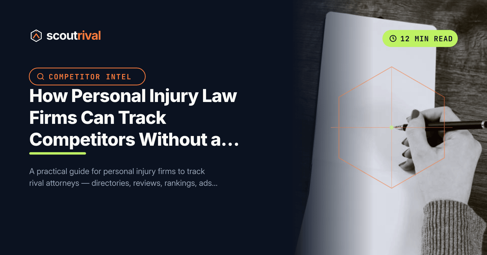 How Personal Injury Law Firms Can Track Competitors Without a Marketing Team — cover
