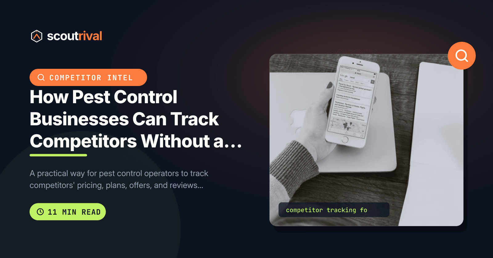 How Pest Control Businesses Can Track Competitors Without a Marketing Team — cover