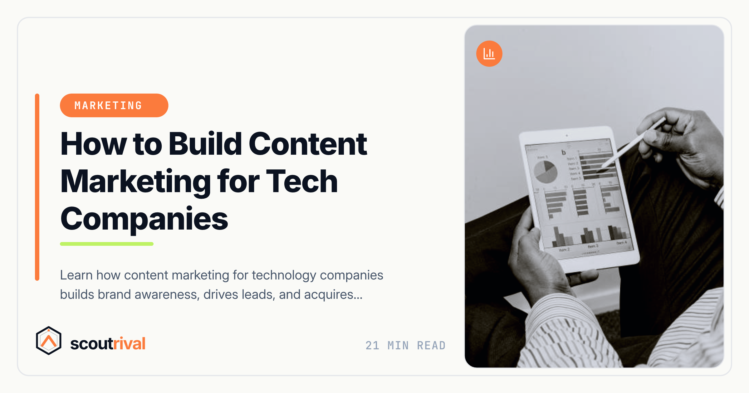 How to Build Content Marketing for Tech Companies — cover