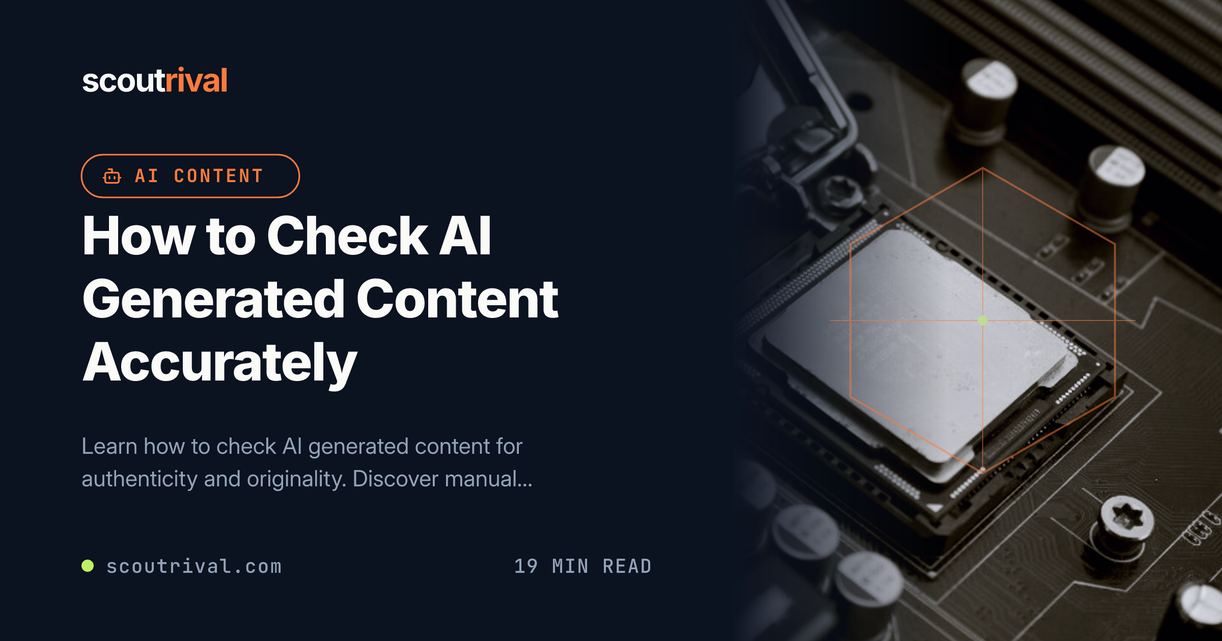 How to Check AI Generated Content Accurately — cover