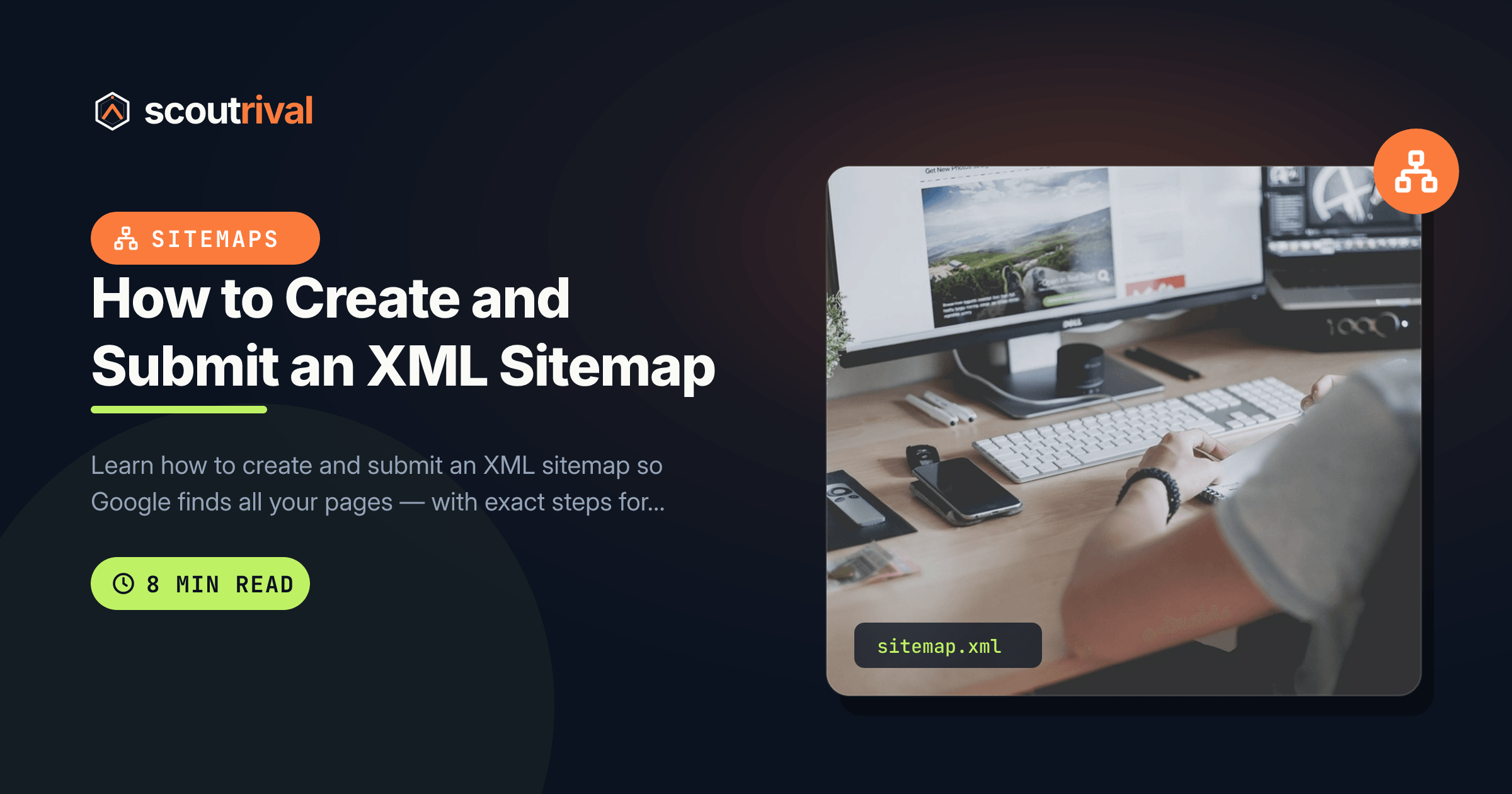 How to Create and Submit an XML Sitemap (Step-by-Step) — cover