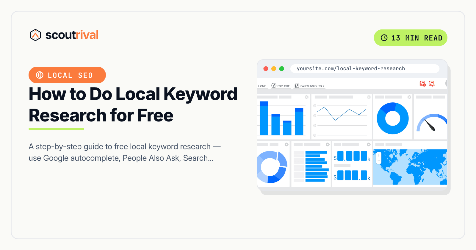 How to Do Local Keyword Research for Free — cover