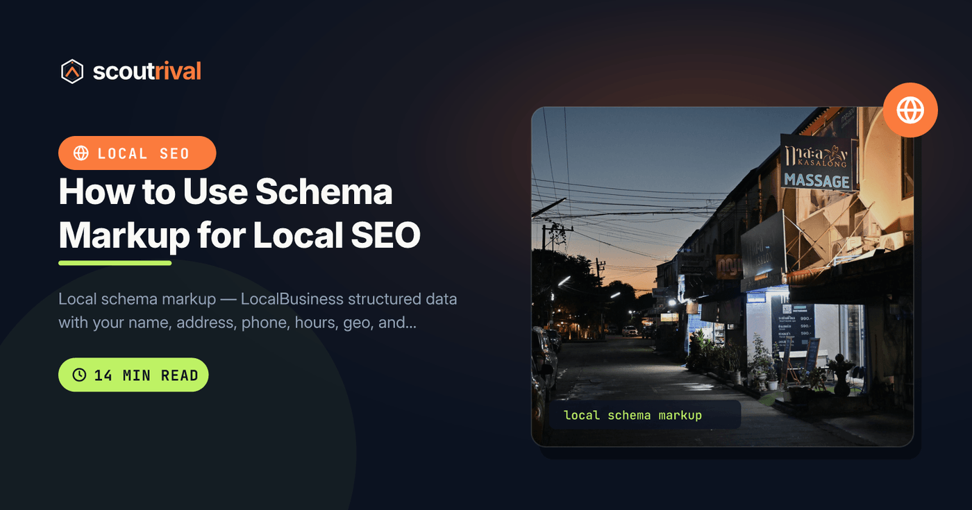 How to Use Schema Markup for Local SEO — cover