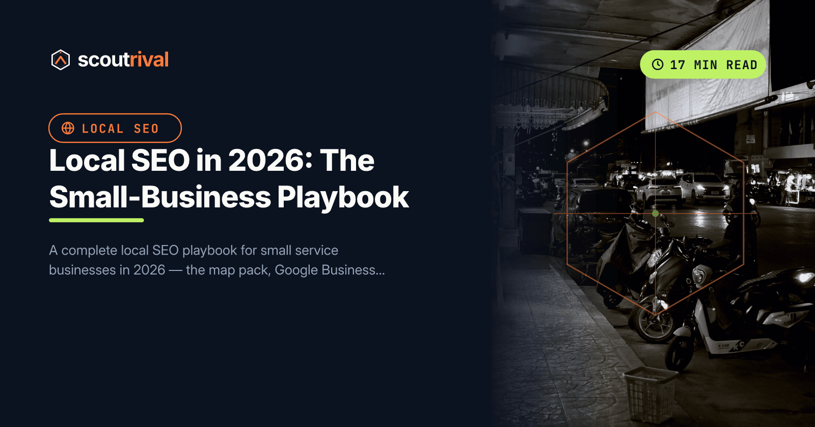 Local SEO in 2026: The Small-Business Playbook — cover