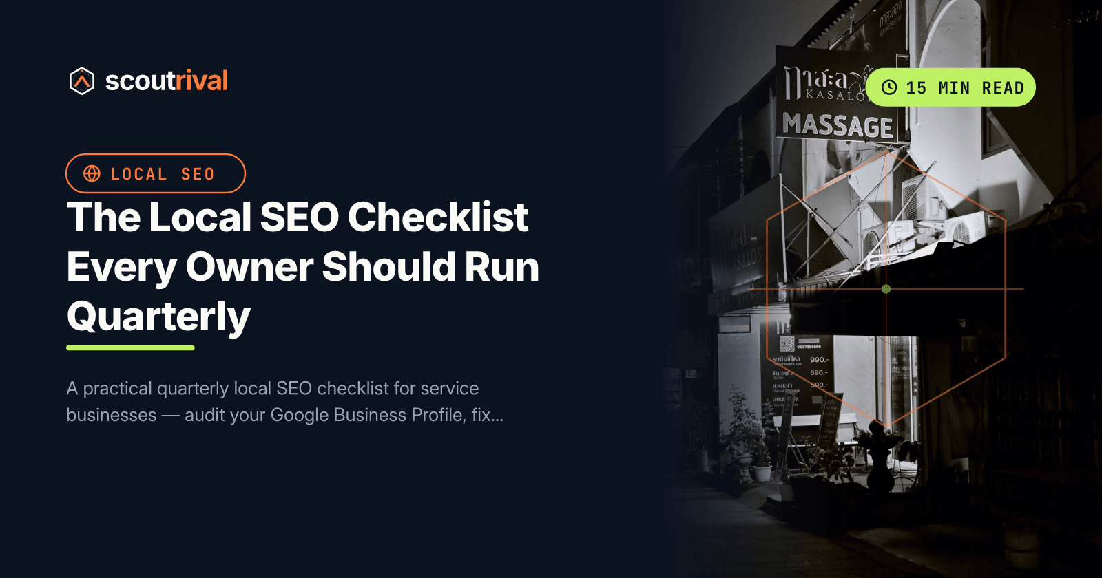 The Local SEO Checklist Every Owner Should Run Quarterly — cover