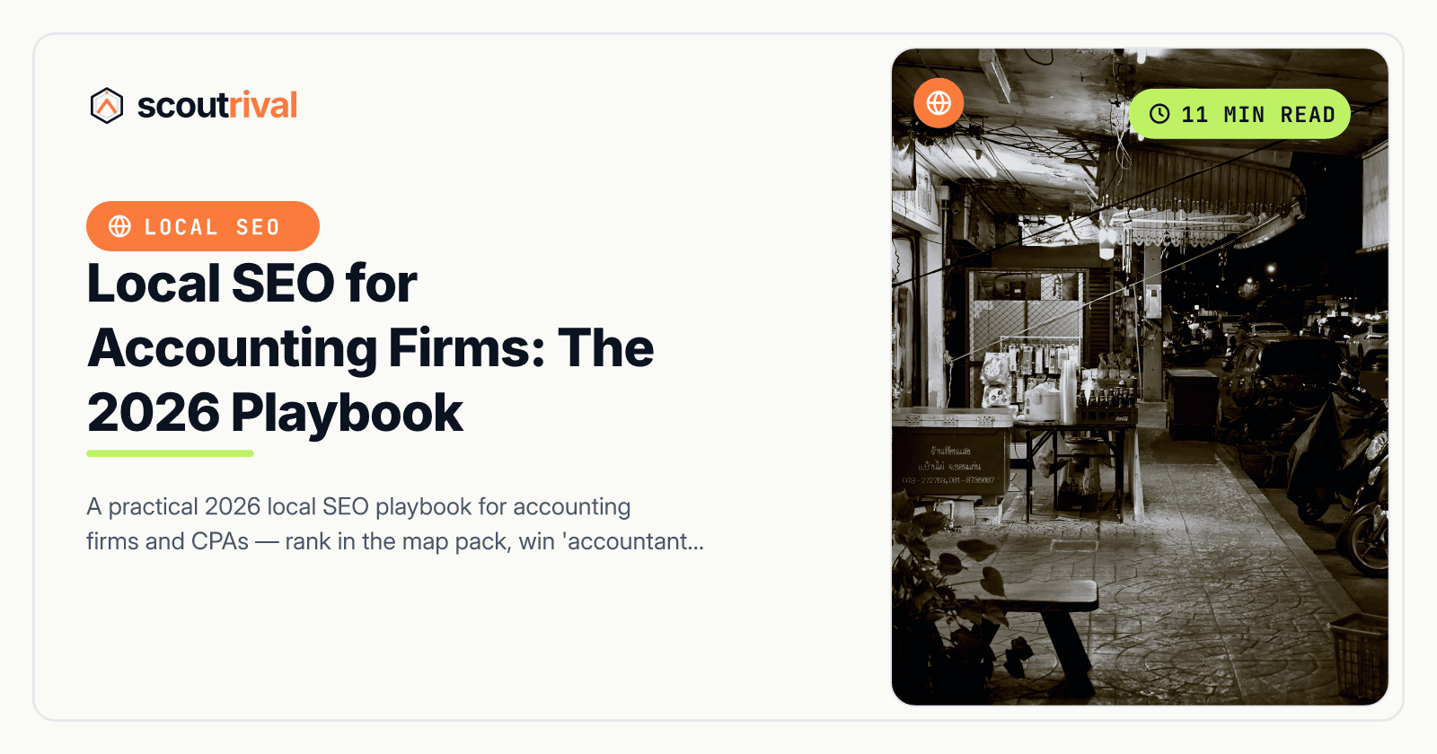 Local SEO for Accounting Firms: The 2026 Playbook — cover