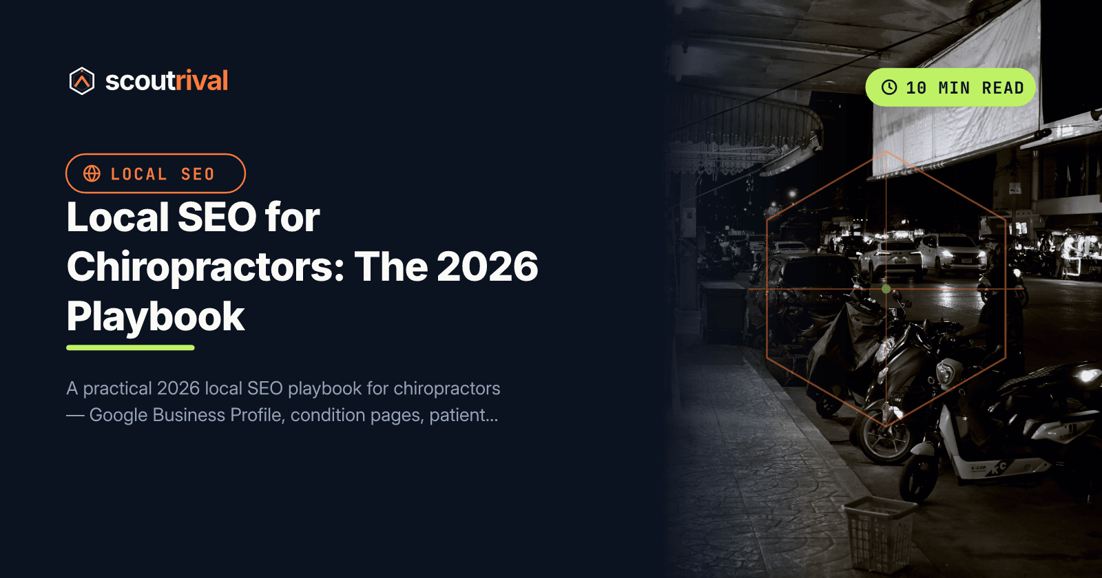 Local SEO for Chiropractors: The 2026 Playbook — cover