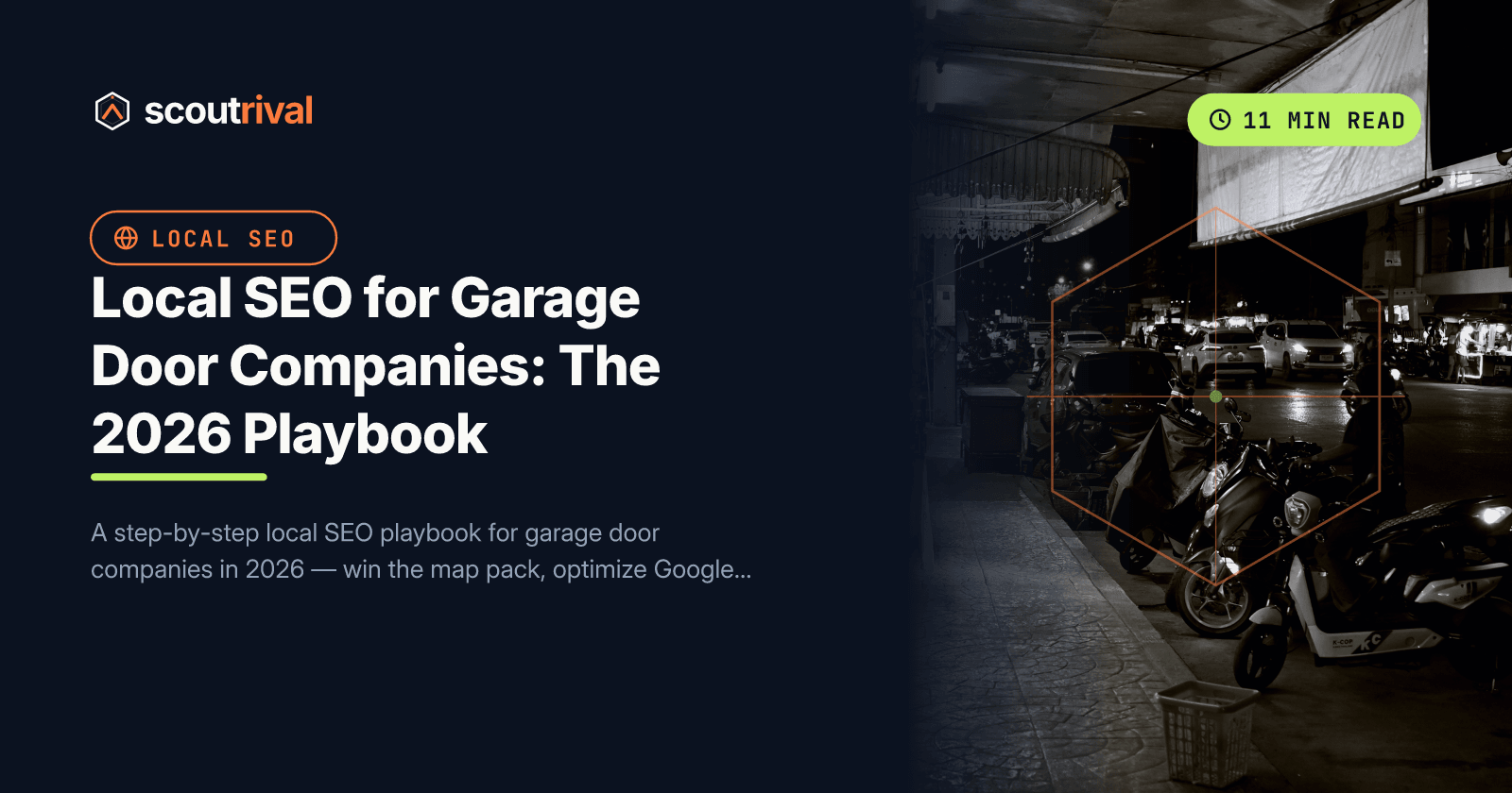 Local SEO for Garage Door Companies: The 2026 Playbook — cover