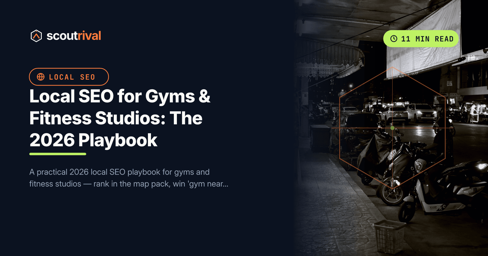 Local SEO for Gyms & Fitness Studios: The 2026 Playbook — cover