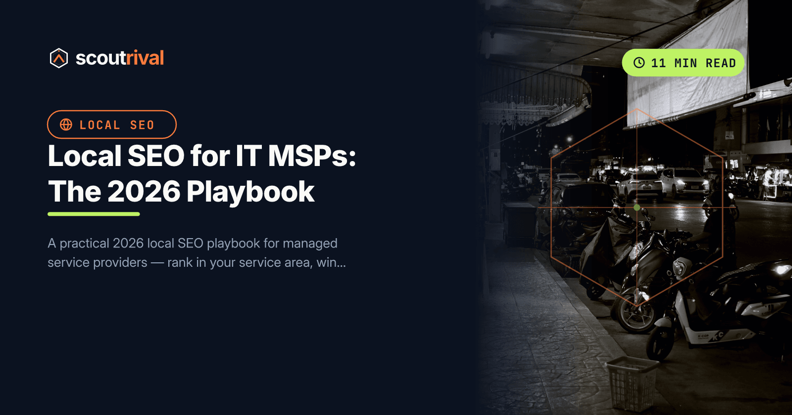 Local SEO for IT MSPs: The 2026 Playbook — cover