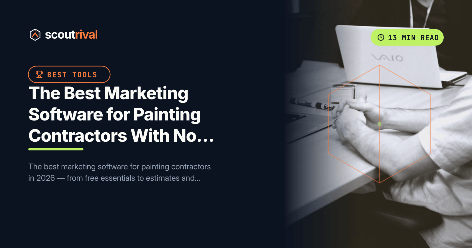 The Best Marketing Software for Painting Contractors With No In-House Marketer (2026) — cover