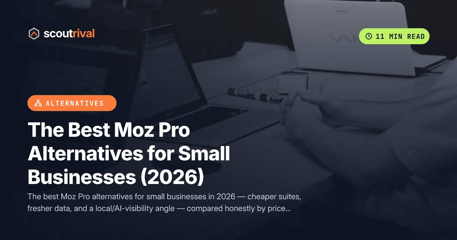 The Best Moz Pro Alternatives for Small Businesses (2026) — cover