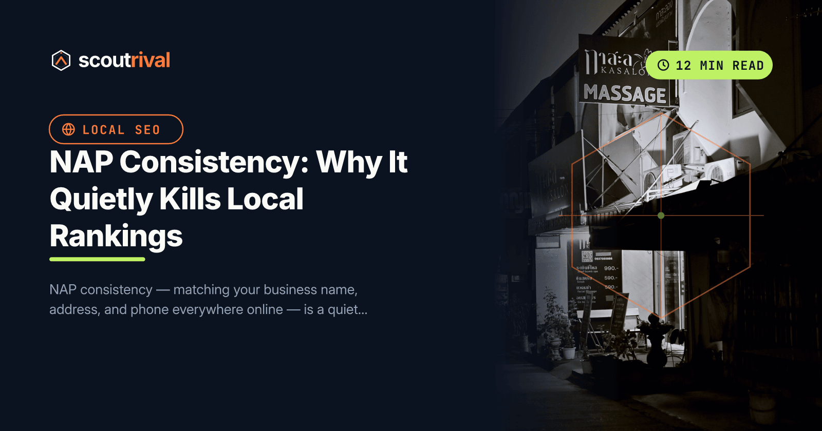 NAP Consistency: Why It Quietly Kills Local Rankings — cover