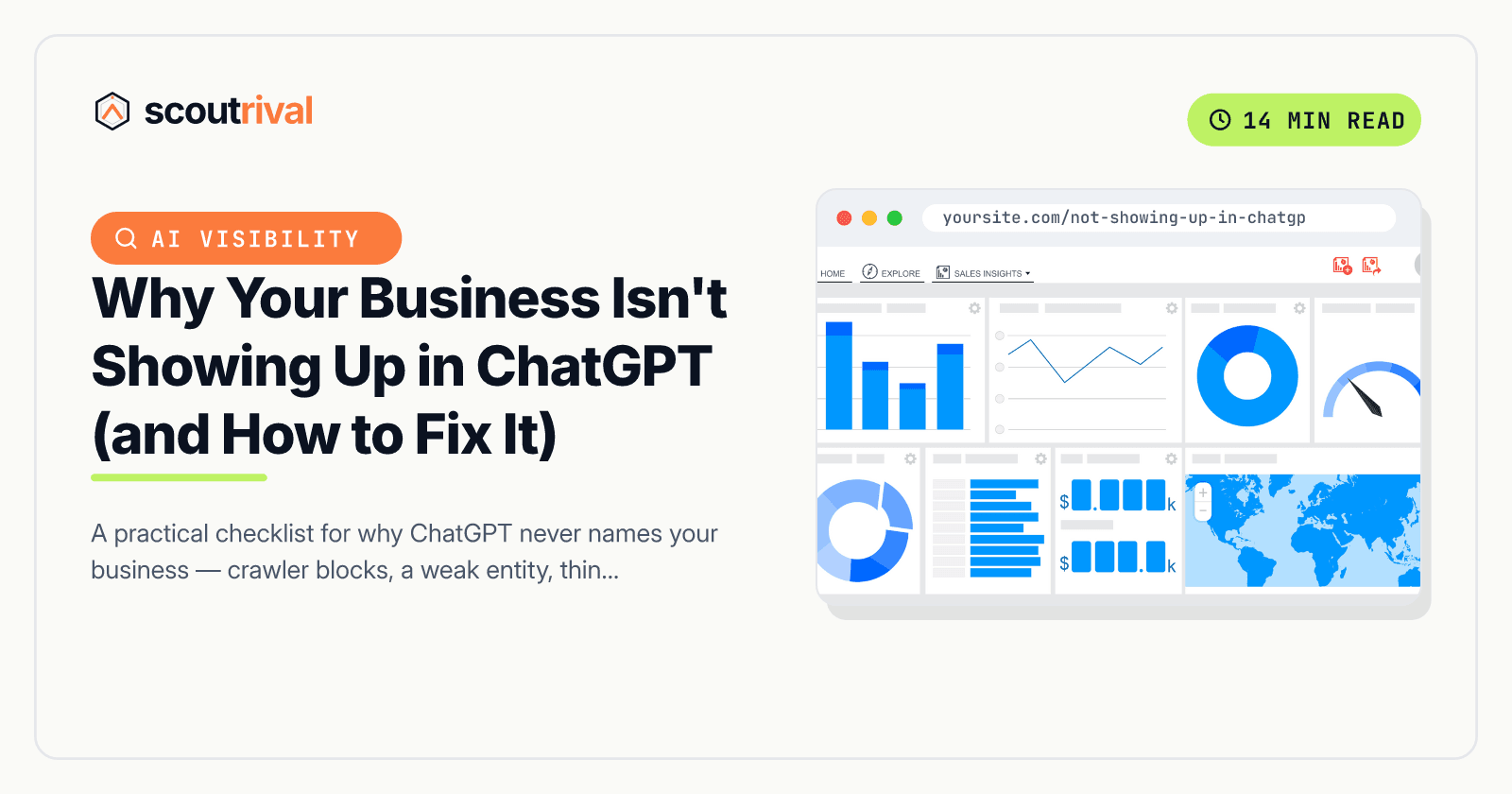 Why Your Business Isn't Showing Up in ChatGPT (and How to Fix It) — cover