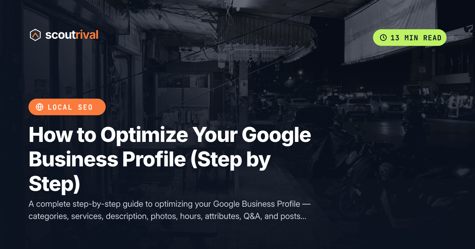 How to Optimize Your Google Business Profile (Step by Step) — cover