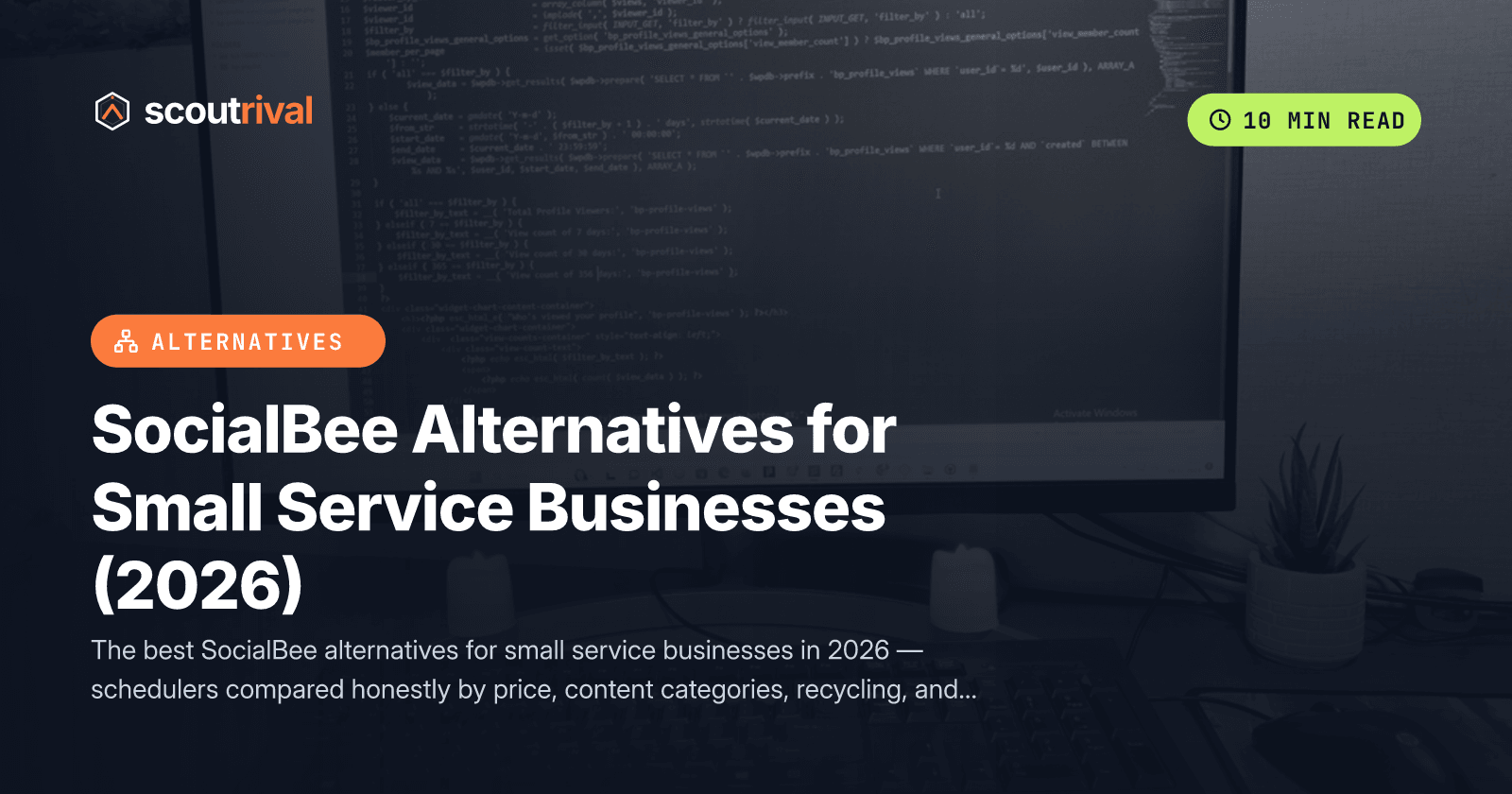 SocialBee Alternatives for Small Service Businesses (2026) — cover
