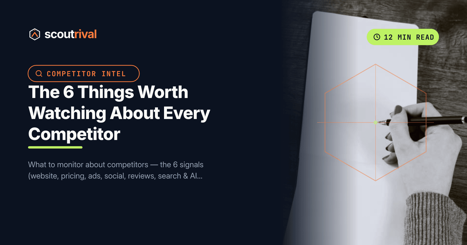 The 6 Things Worth Watching About Every Competitor — cover