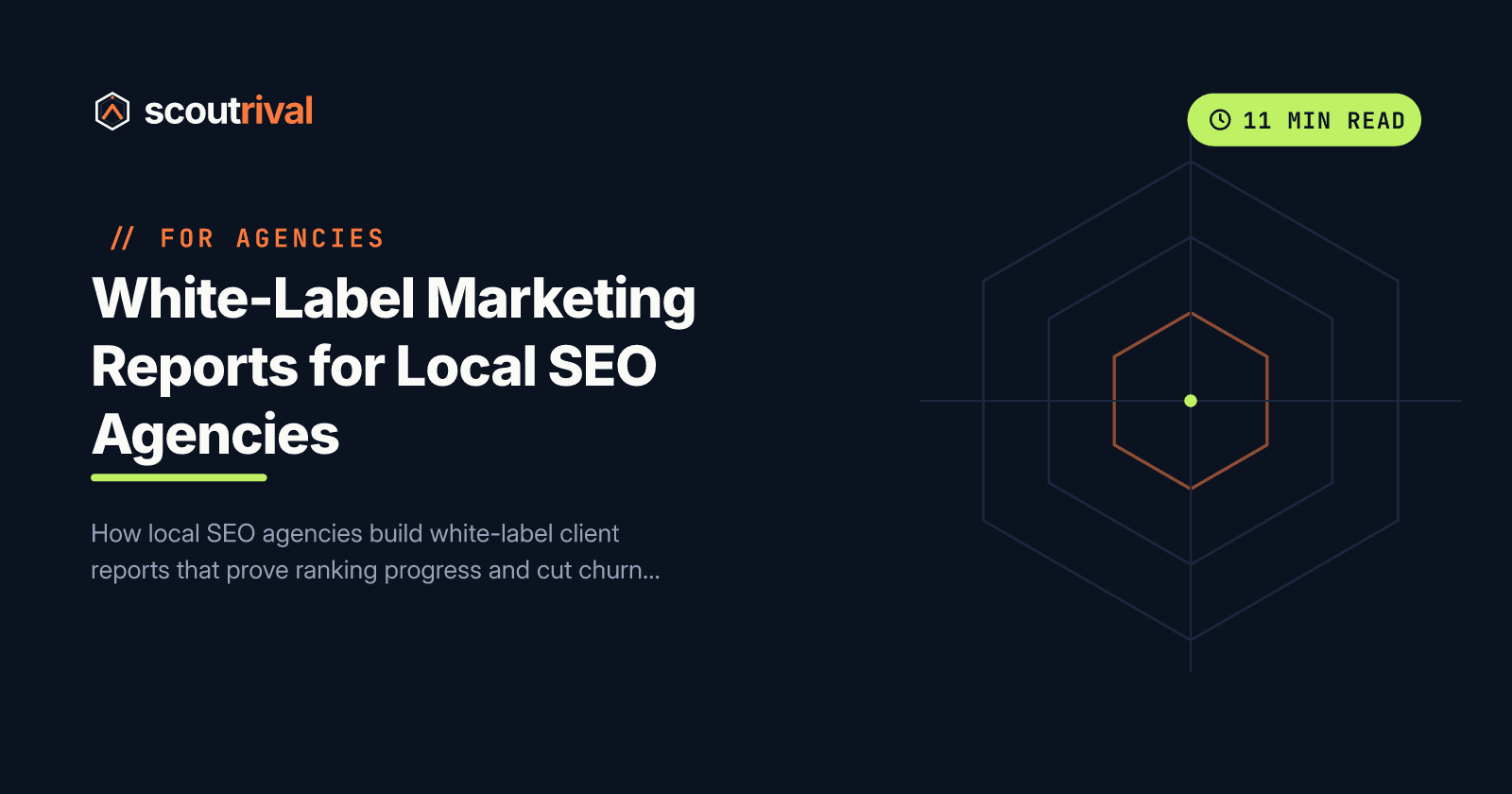 White-Label Marketing Reports for Local SEO Agencies — cover