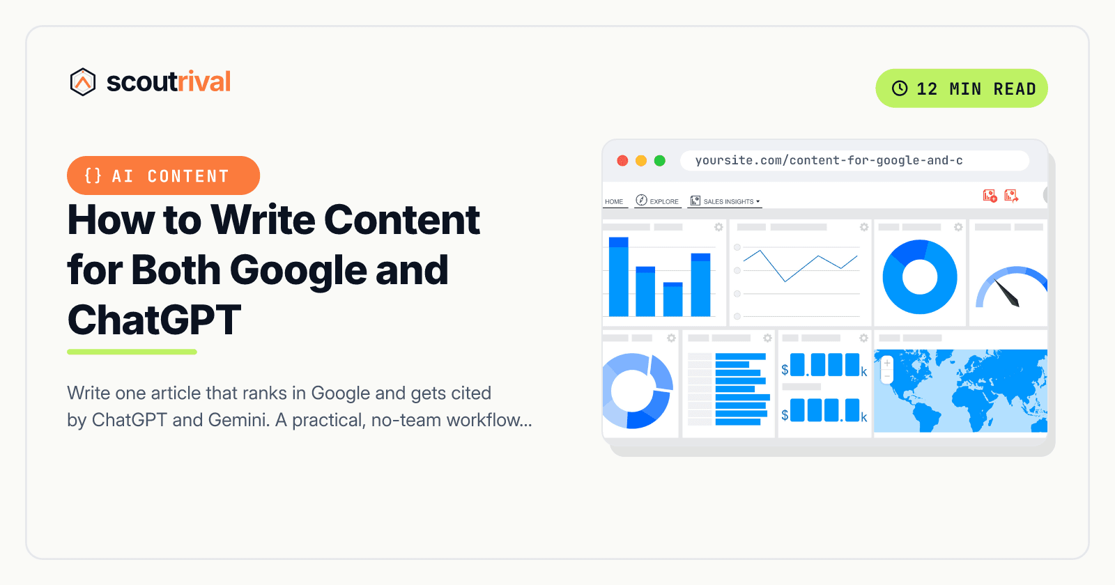 How to Write Content for Both Google and ChatGPT — cover